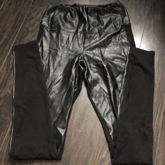 Wilfred Free Vegan Leather Leggings - Picture 1 of 5